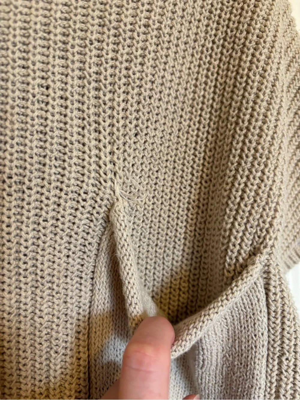 Free People Oatmeal Bone Freya Sweater Set